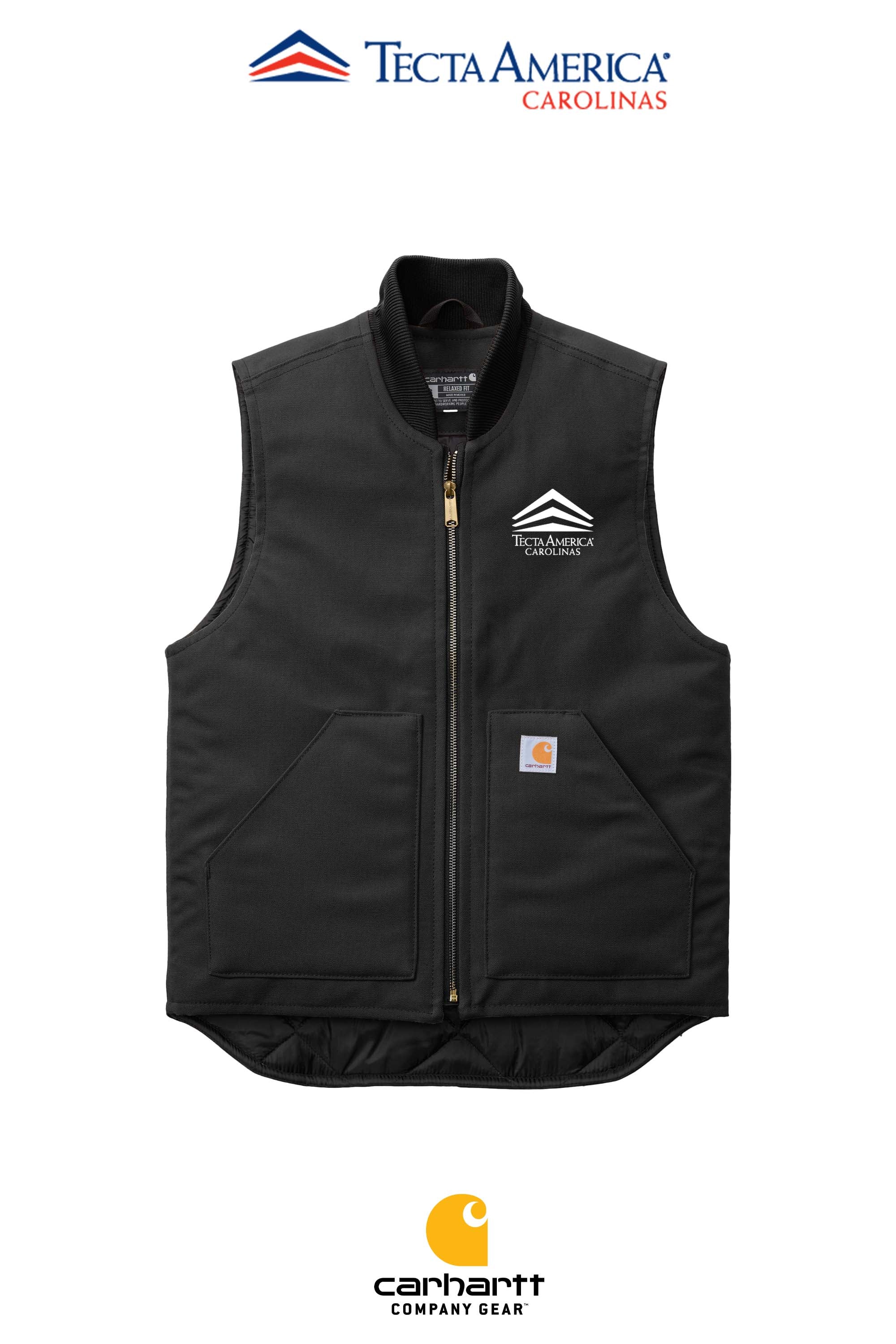 Carhartt® Duck Vest - Tecta America Carolinas LLC