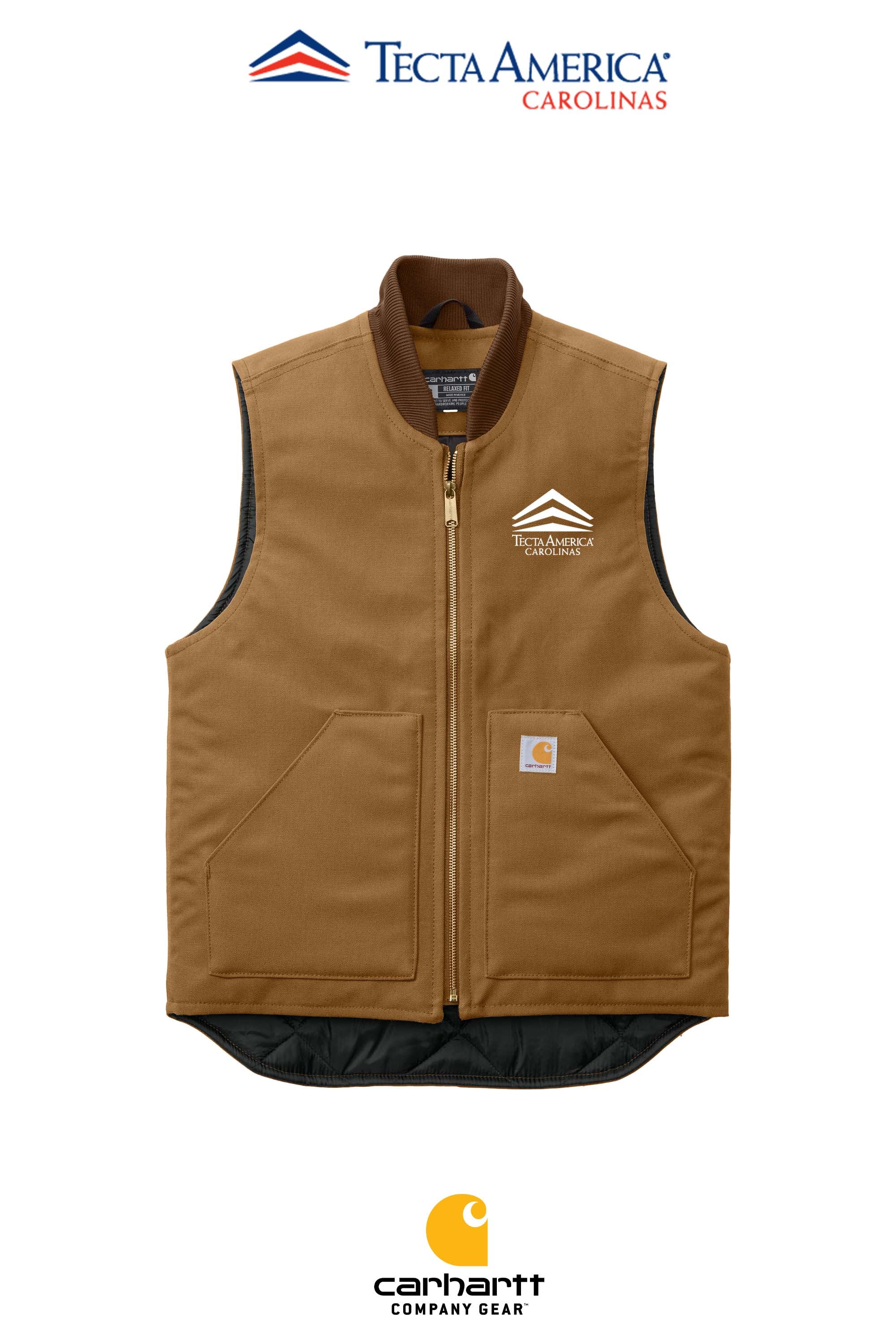 Carhartt® Duck Vest - Tecta America Carolinas LLC