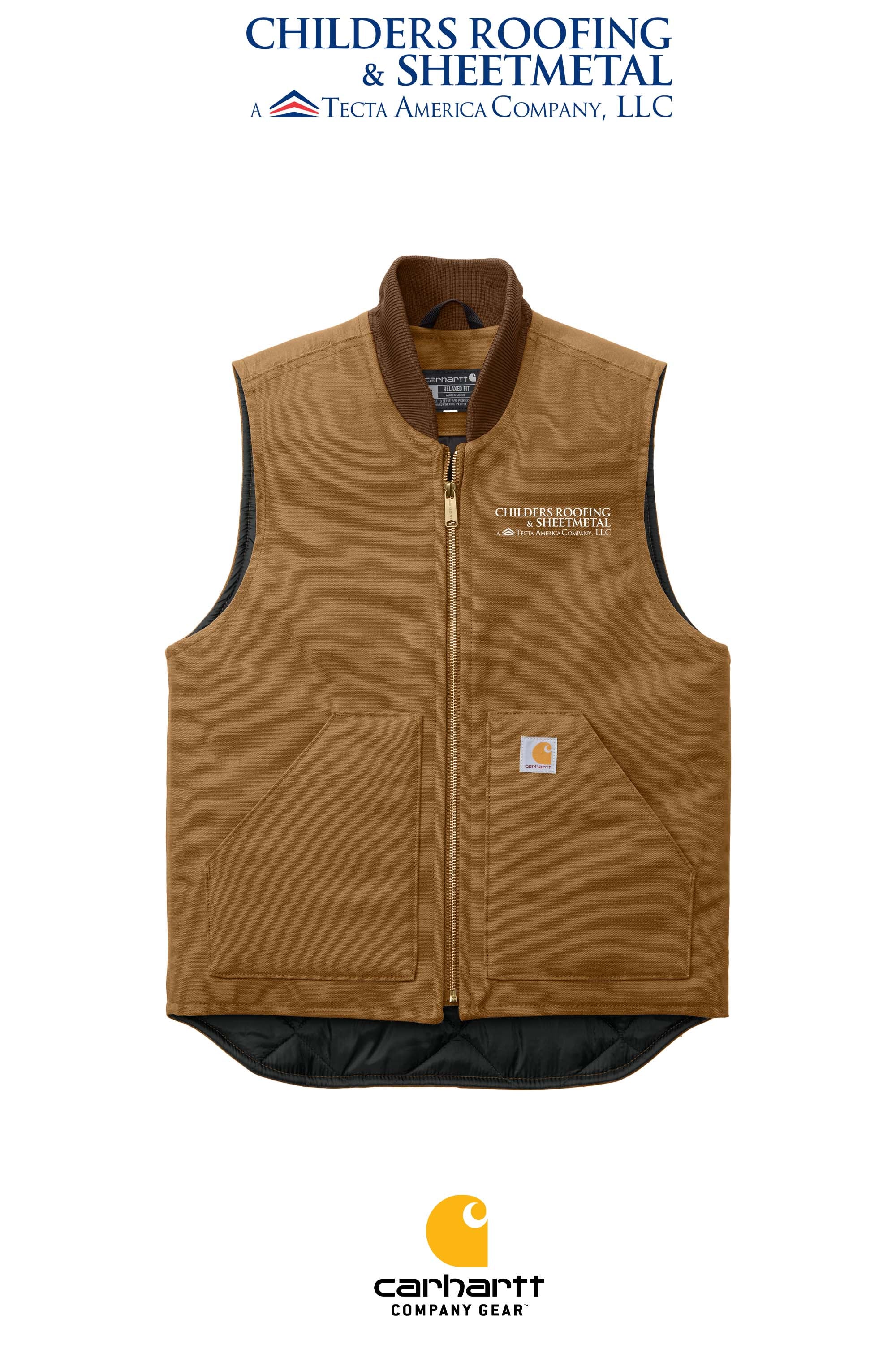 Carhartt® Duck Vest - CRS