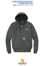 Carhartt® Quilted-Flannel-Lined Duck Active Jac - CRS