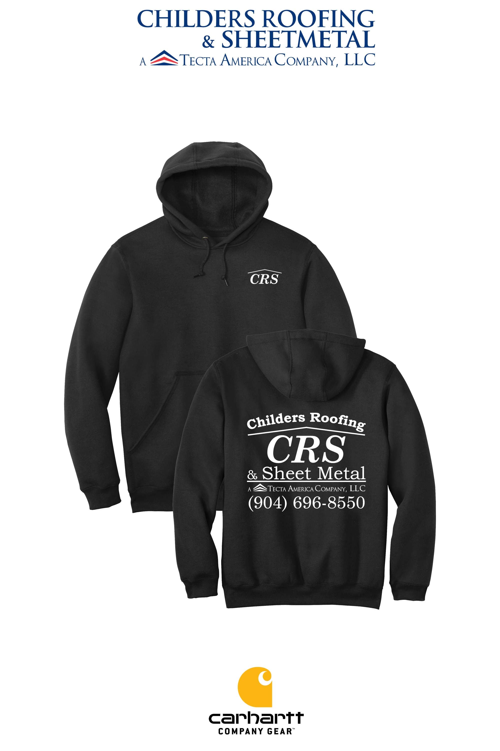Carhartt® Midweight Hooded Sweatshirt - CRS