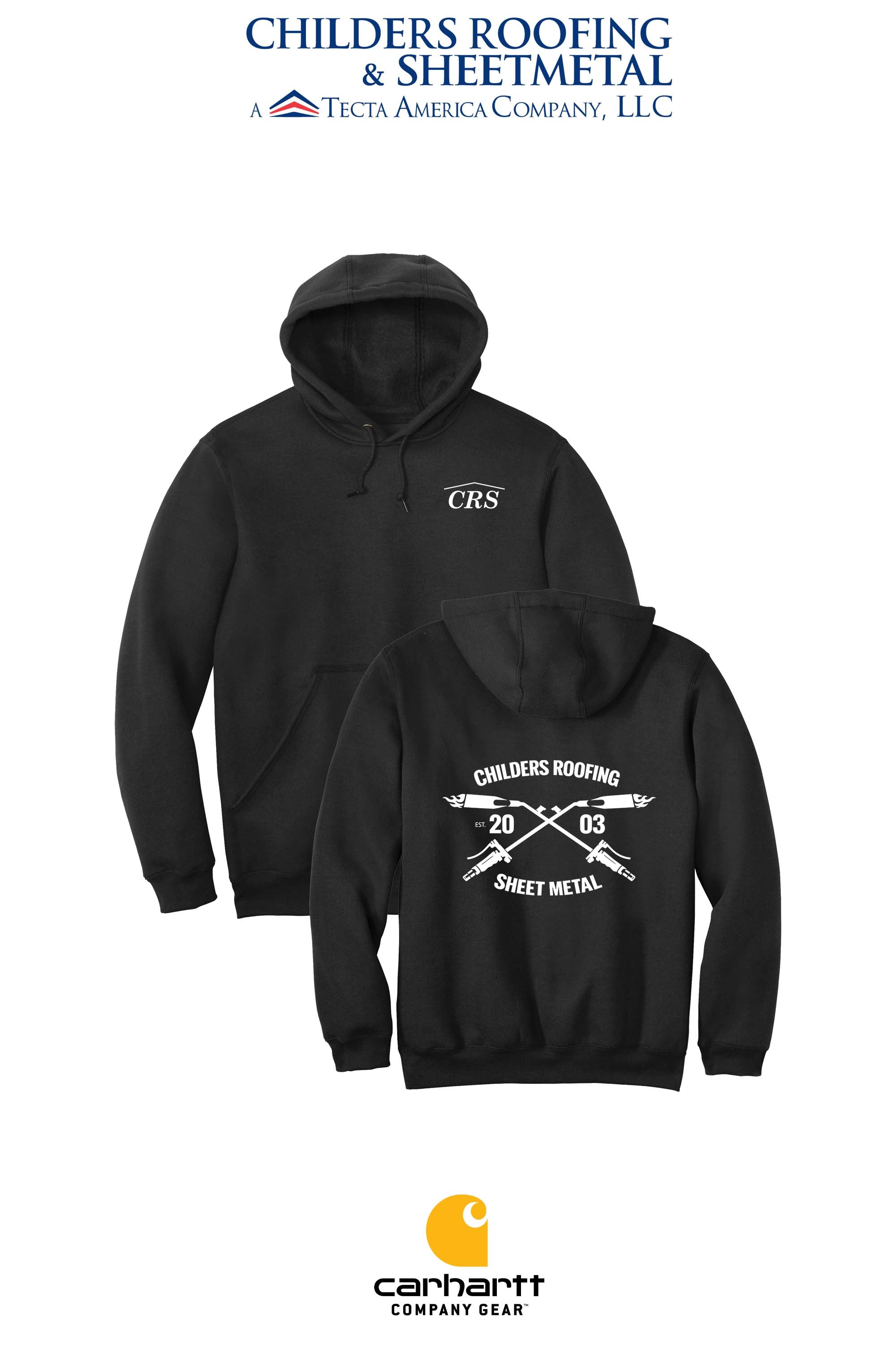 Carhartt® Midweight Hooded Sweatshirt - CRS