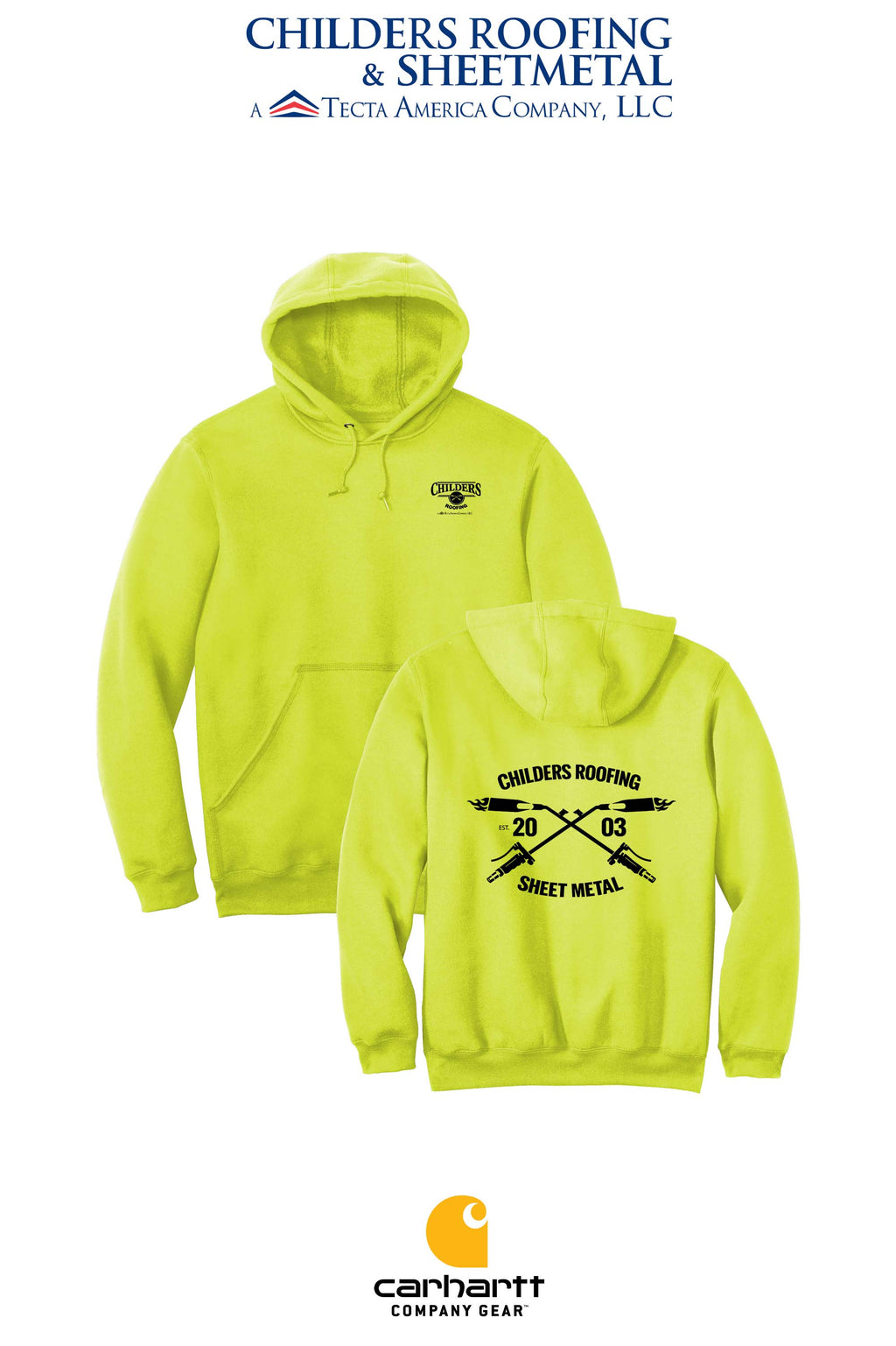 Carhartt® Midweight Hooded Sweatshirt - CRS