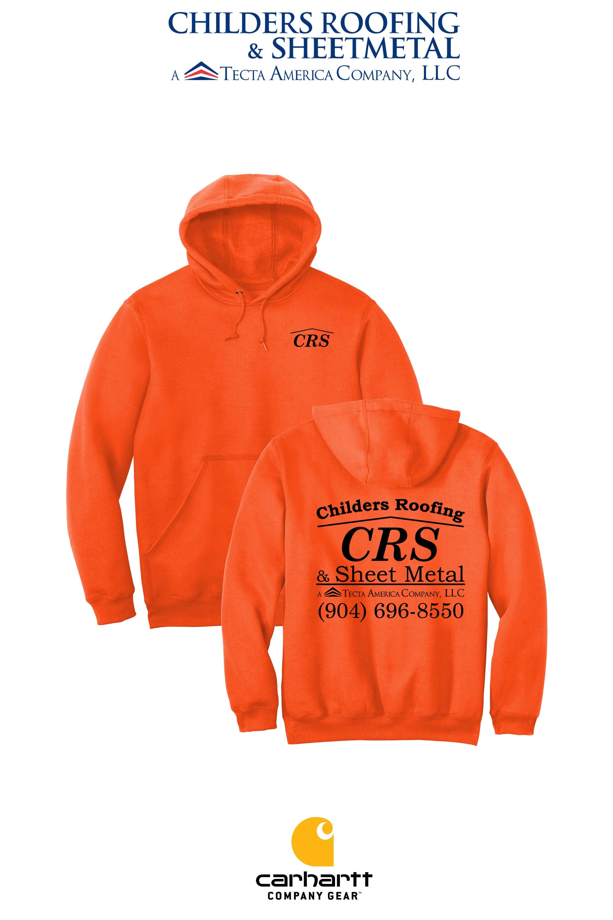 Carhartt® Midweight Hooded Sweatshirt - CRS