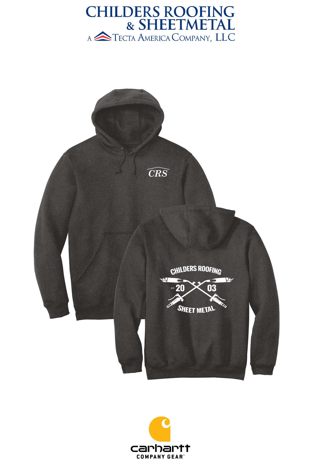 Carhartt® Midweight Hooded Sweatshirt - CRS
