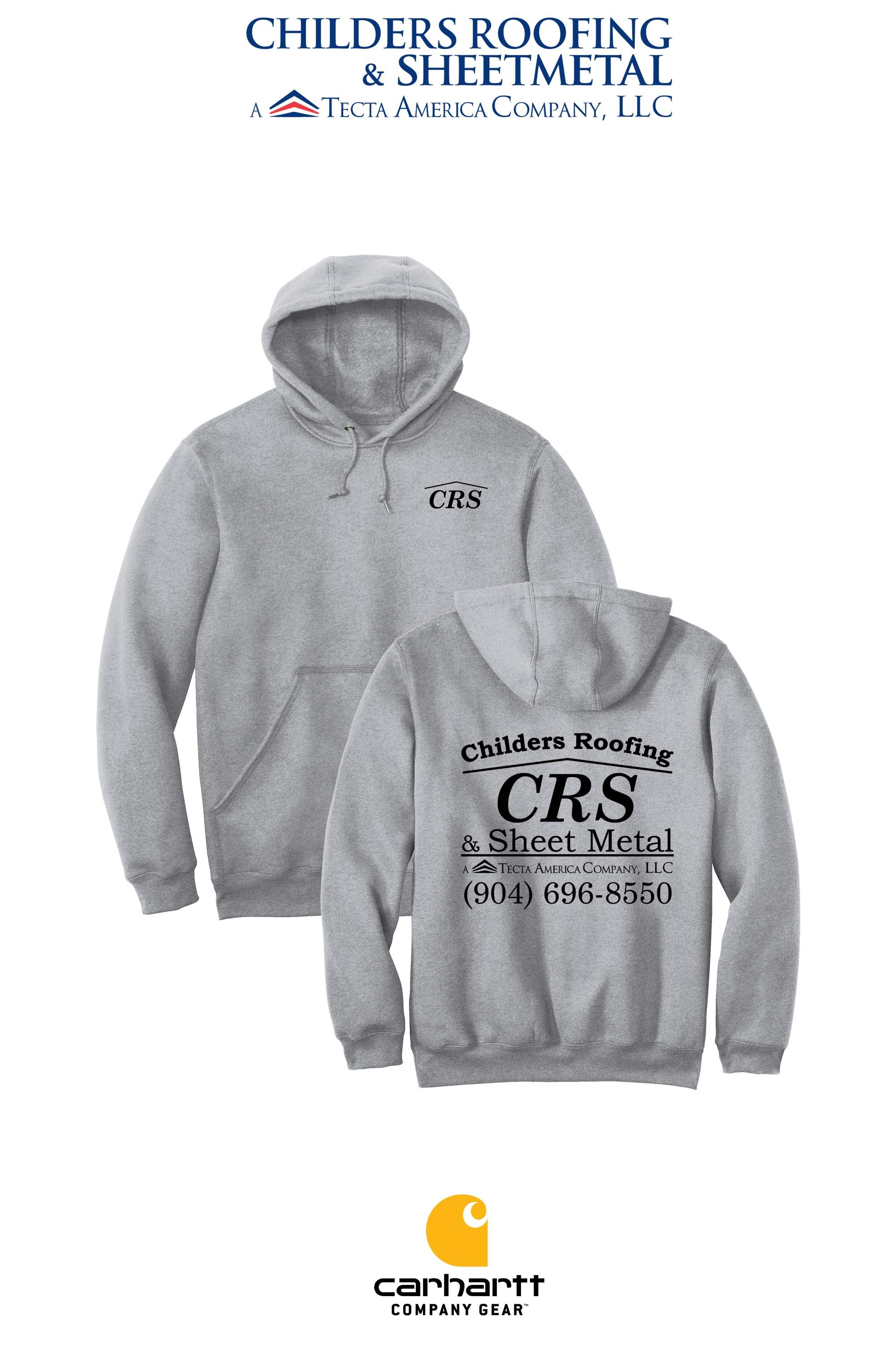Carhartt® Midweight Hooded Sweatshirt - CRS