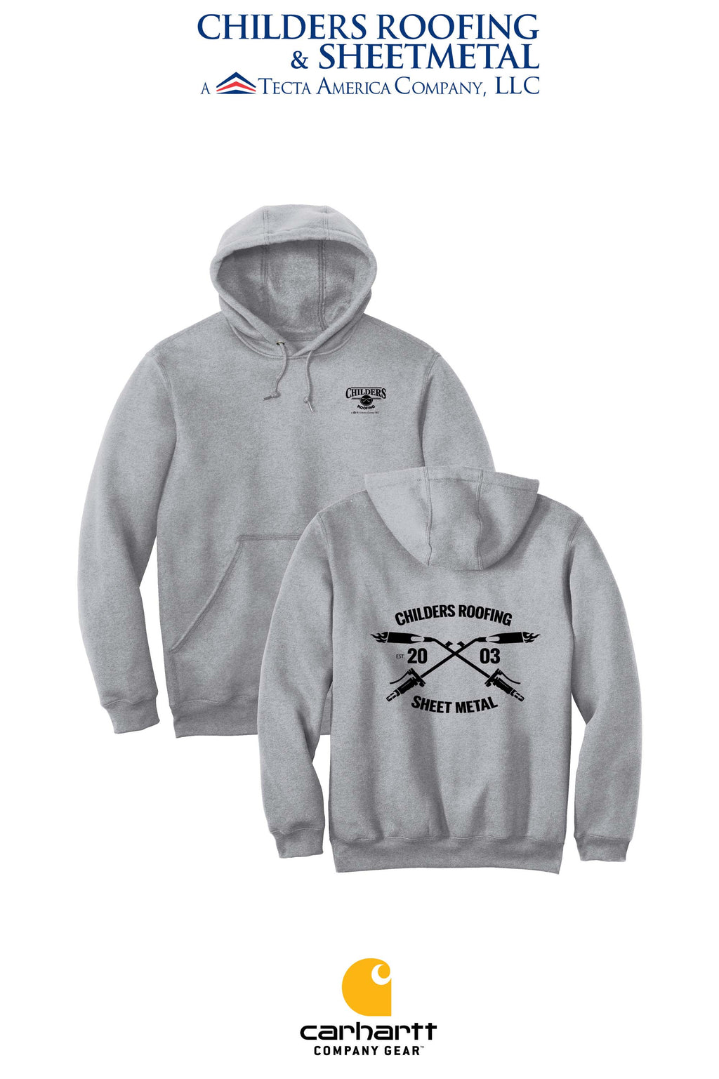 Carhartt® Midweight Hooded Sweatshirt - CRS