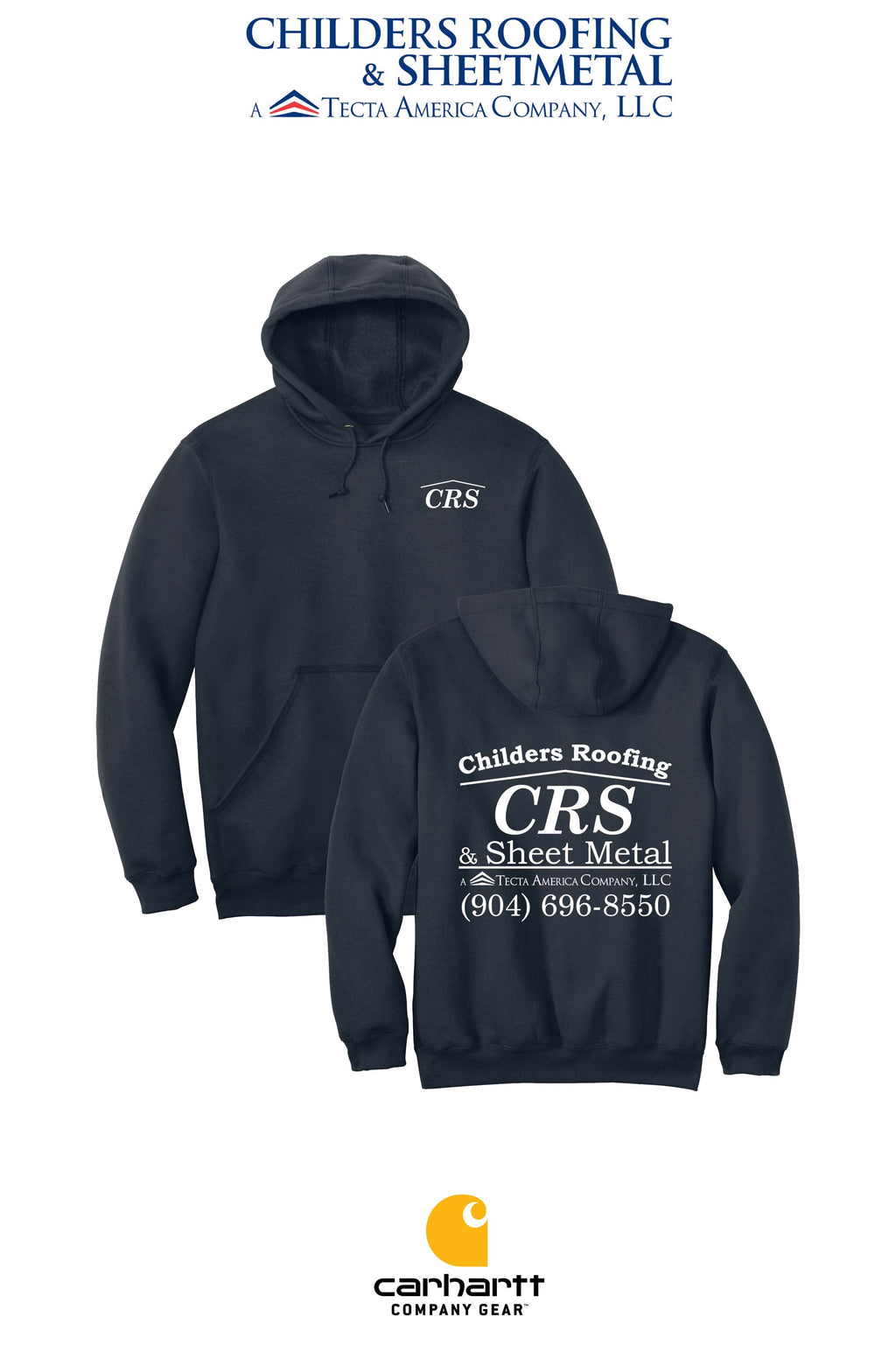 Carhartt® Midweight Hooded Sweatshirt - CRS
