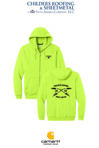 Carhartt® Midweight Hooded Zip-Front Sweatshirt - CRS