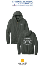 Carhartt® Midweight Hooded Zip-Front Sweatshirt - CRS