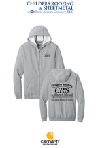 Carhartt® Midweight Hooded Zip-Front Sweatshirt - CRS