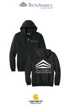 Carhartt® Midweight Hooded Zip-Front Sweatshirt - Tecta America Carolinas LLC