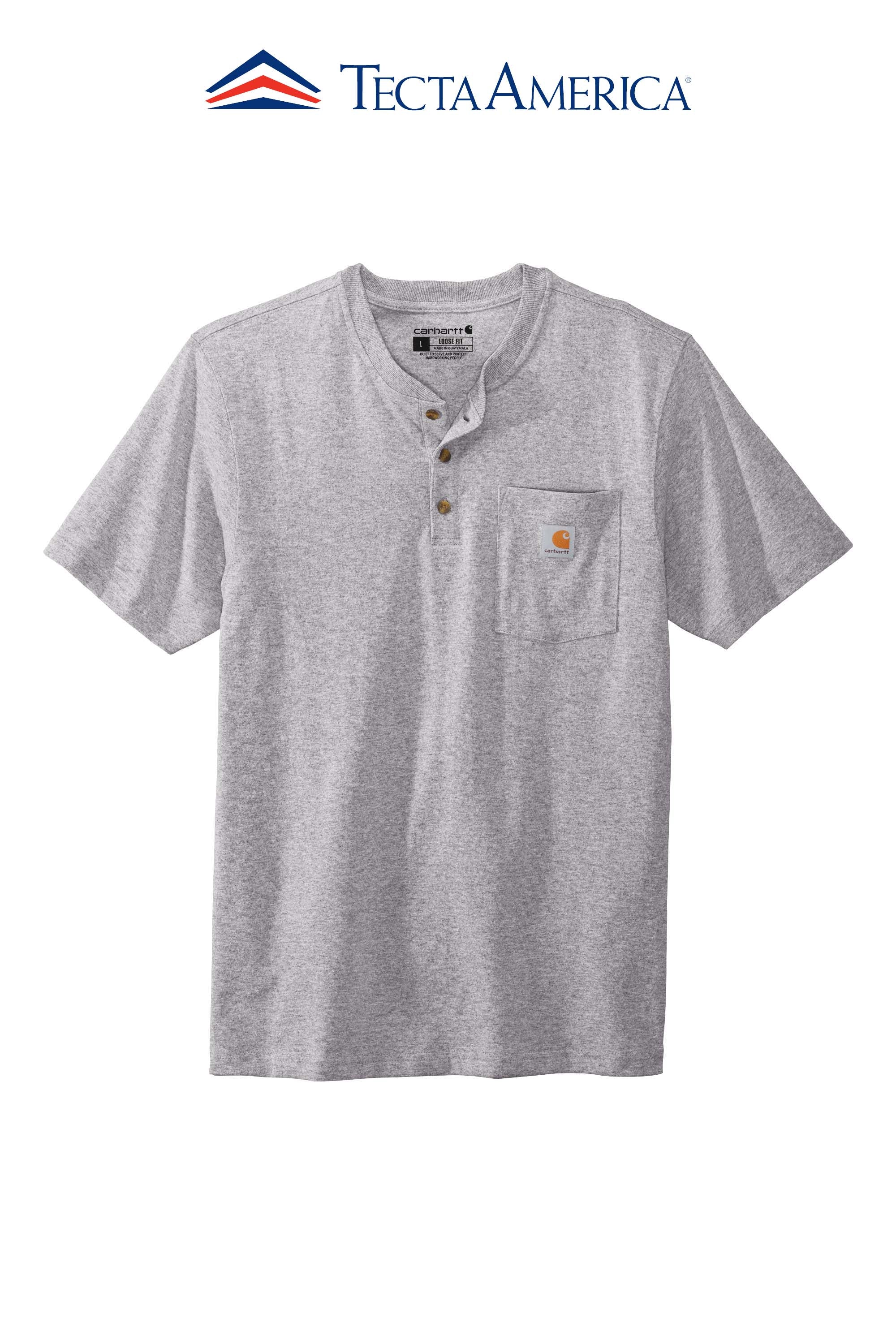 Carhartt® Short Sleeve Henley T-Shirt