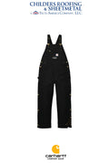 Carhartt® Firm Duck Insulated Bib Overalls - CRS