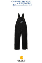 Carhartt® Firm Duck Insulated Bib Overalls - CRS