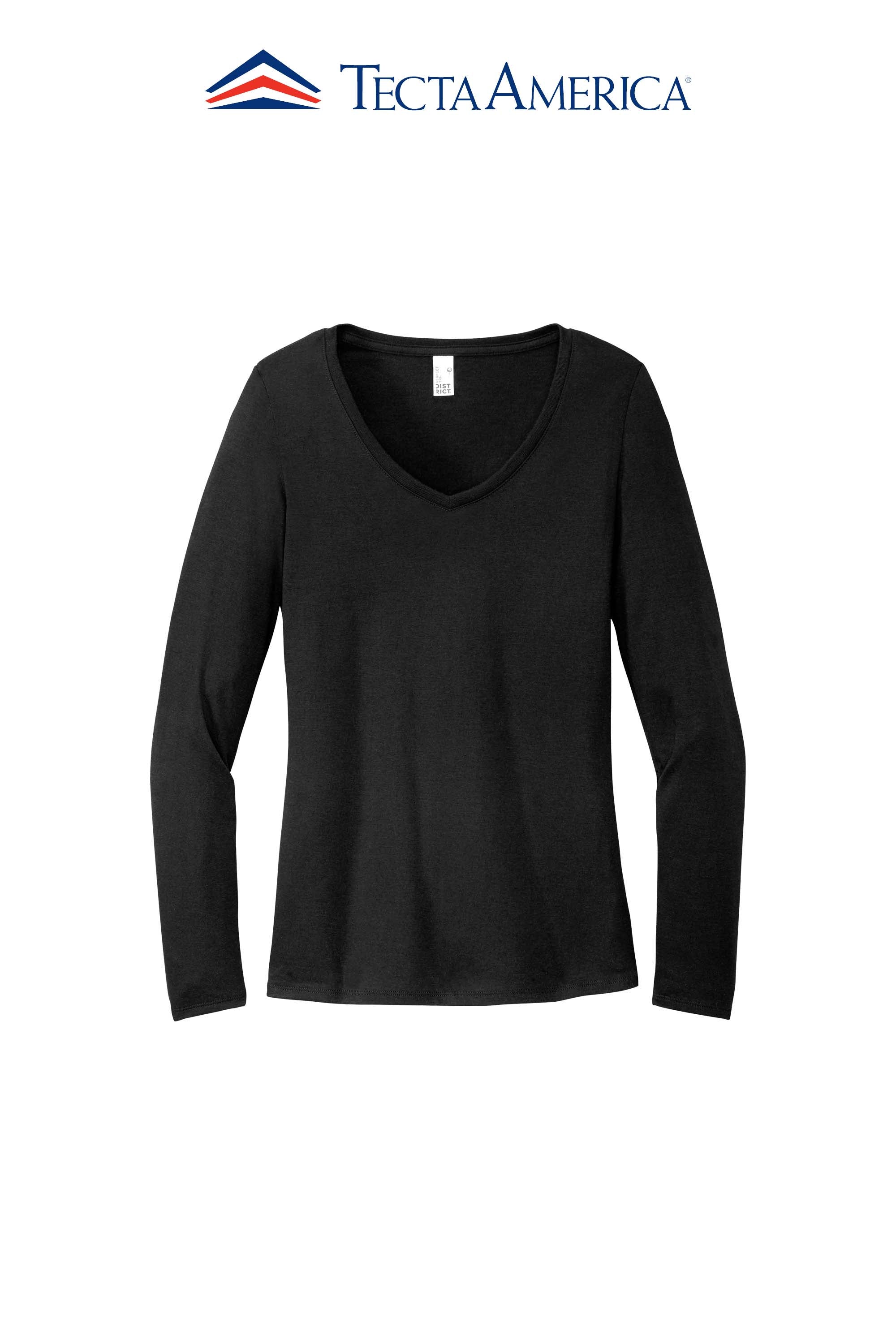District® Women’s Perfect Tri® Long Sleeve V-Neck Tee
