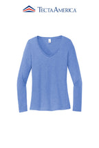 District® Women’s Perfect Tri® Long Sleeve V-Neck Tee