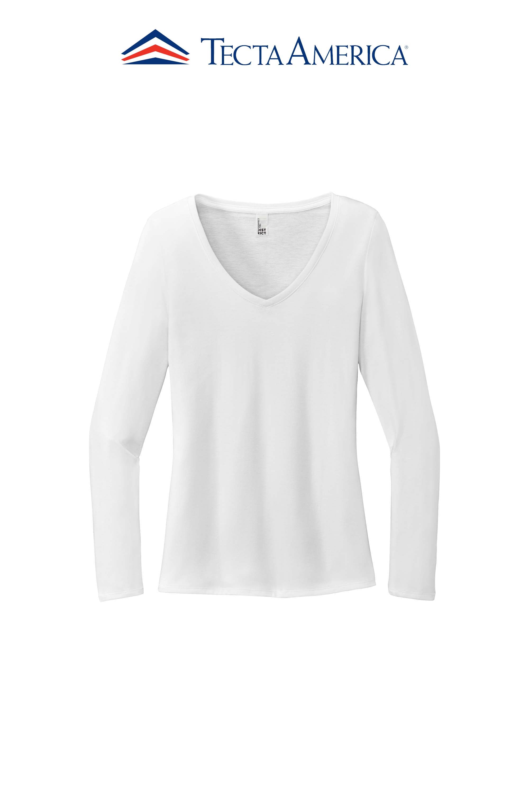District® Women’s Perfect Tri® Long Sleeve V-Neck Tee