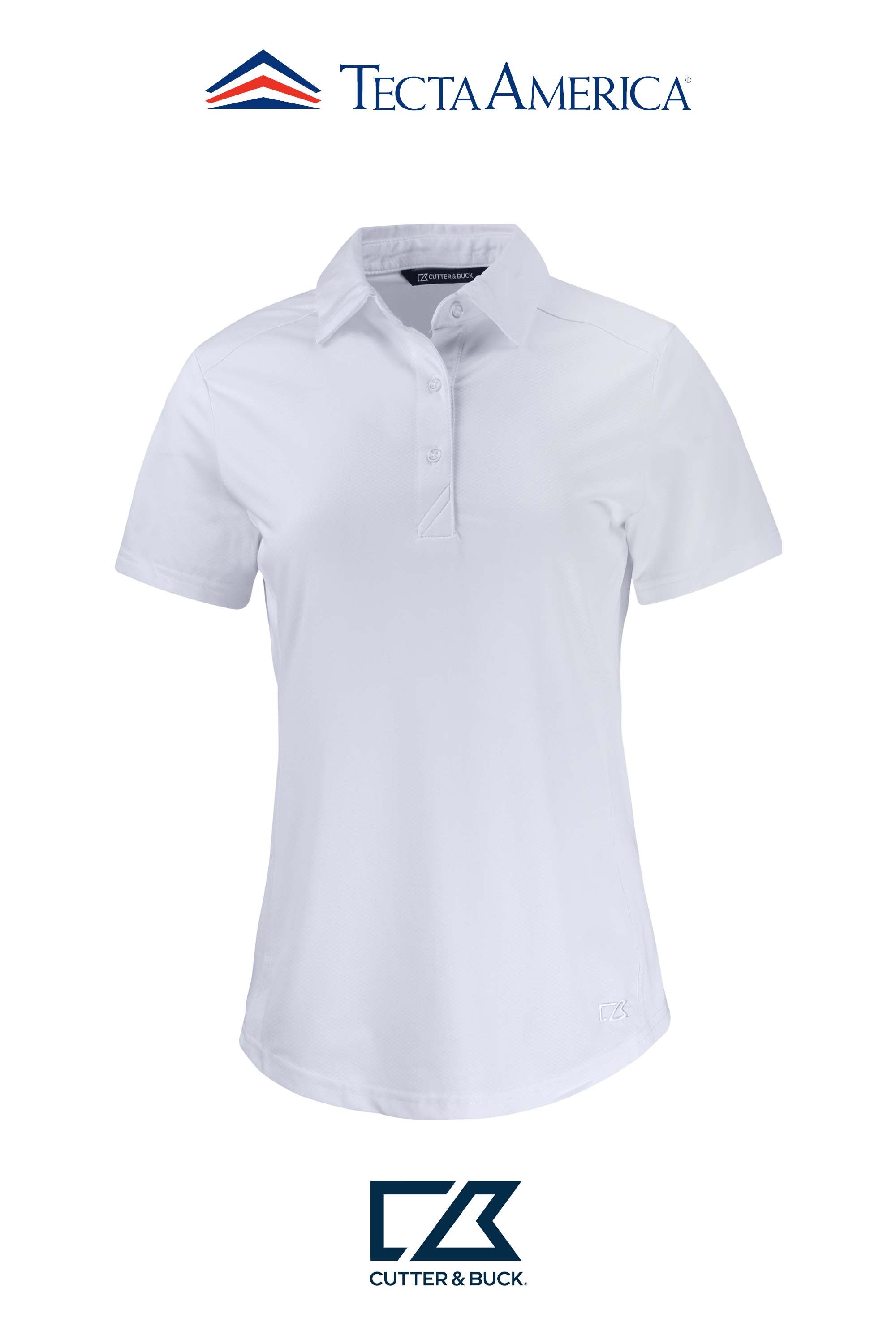 Cutter & Buck Prospect Recycled Featherlight Stretch Womens Polo