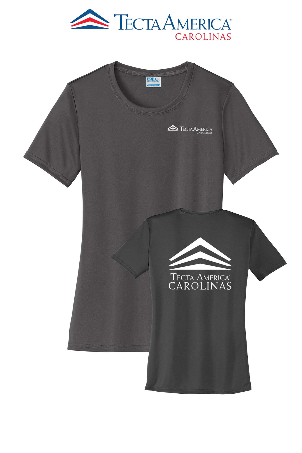 Port & Co™ Women's Performance  UPF50 Tee - Tecta America Carolinas LLC