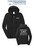 Port & Co™ Women's Core Fleece Full-Zip Hooded Sweatshirt - CRS