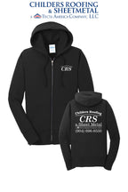 Port & Co™ Women's Core Fleece Full-Zip Hooded Sweatshirt - CRS