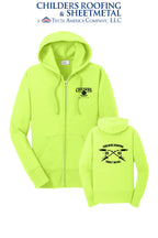 Port & Co™ Women's Core Fleece Full-Zip Hooded Sweatshirt - CRS