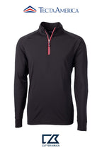 Cutter & Buck Adapt Recycled Soft Knit Stretch Mens Quarter Zip Pullover