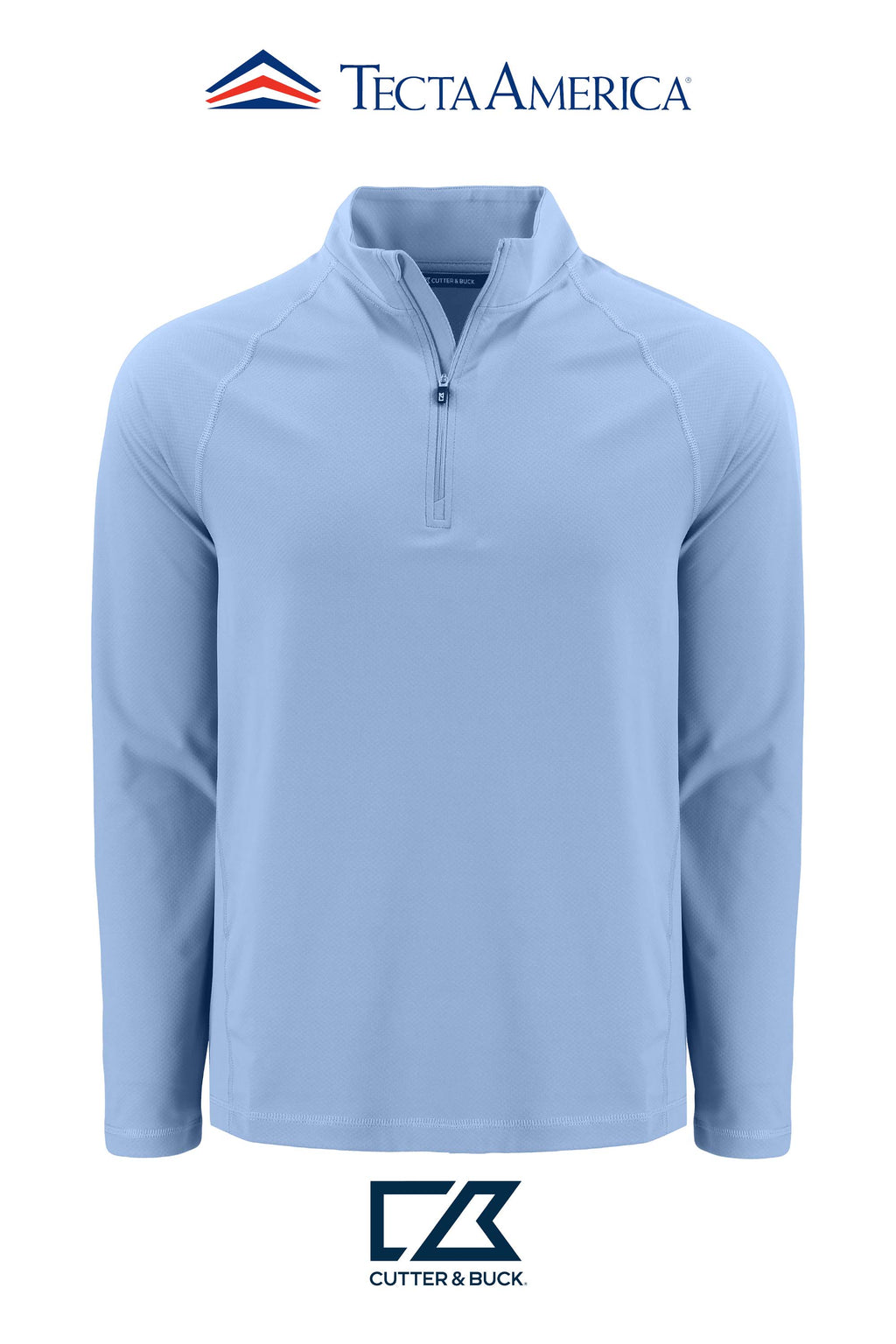 Cutter & Buck Prospect Recycled Featherlight Stretch Mens Quarter Zip