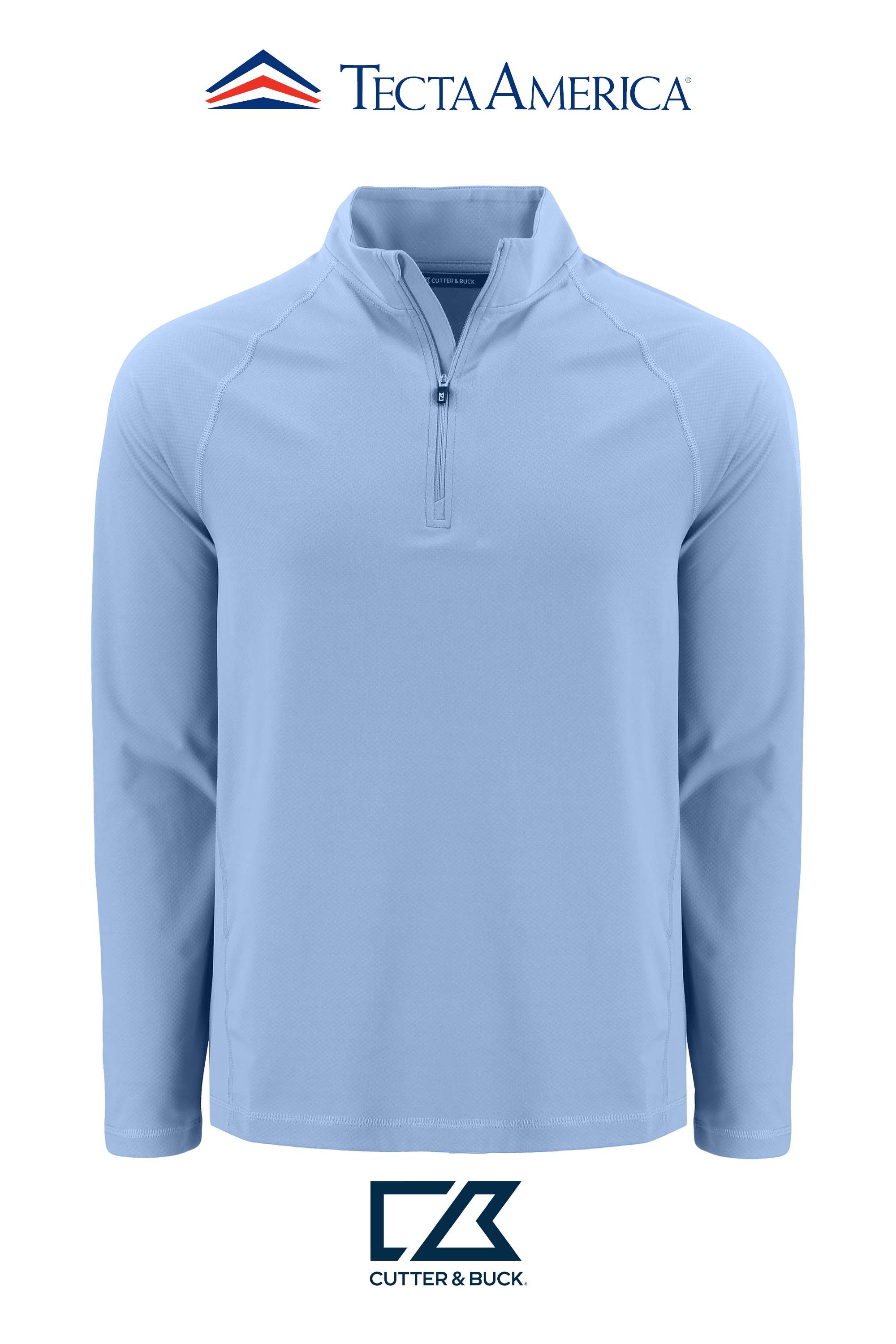 Cutter & Buck Prospect Recycled Featherlight Stretch Mens Quarter Zip