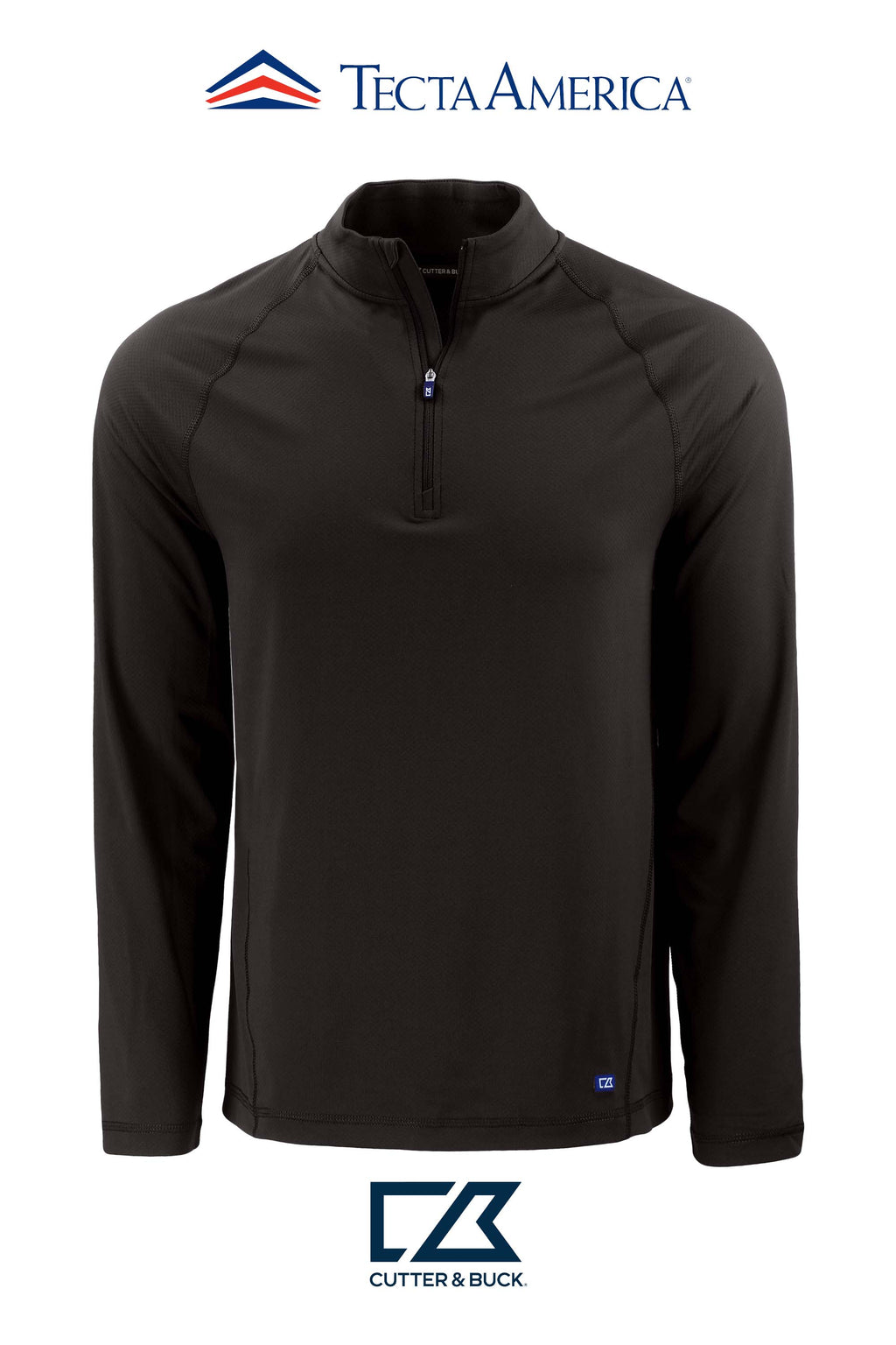 Cutter & Buck Prospect Recycled Featherlight Stretch Mens Quarter Zip