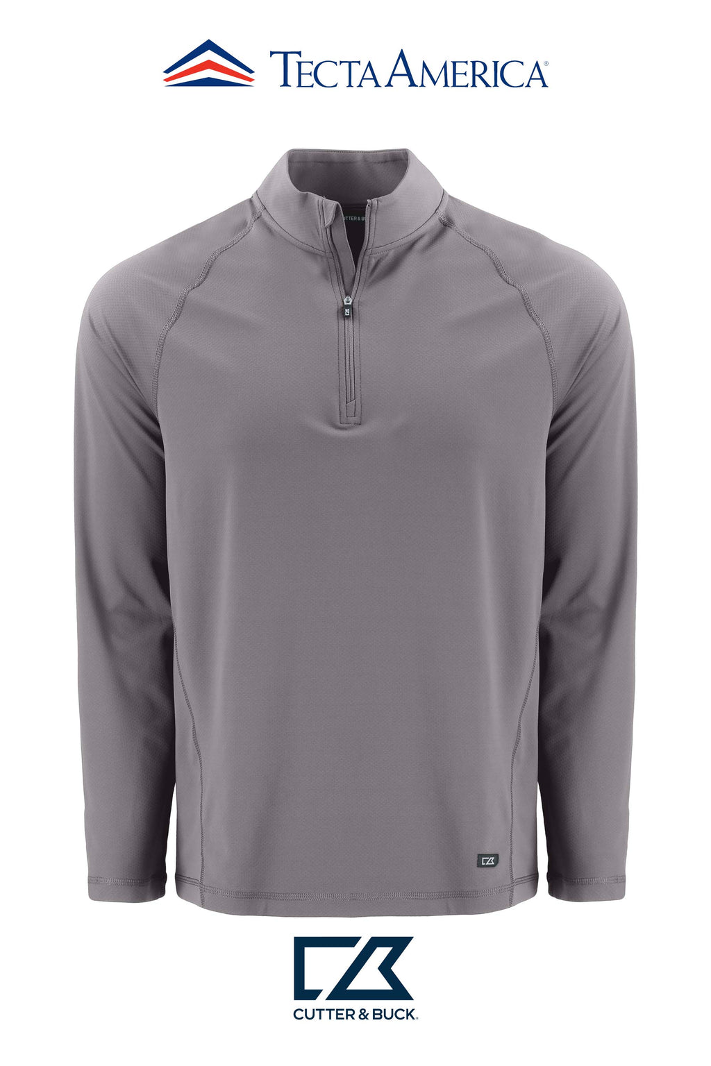 Cutter & Buck Prospect Recycled Featherlight Stretch Mens Quarter Zip