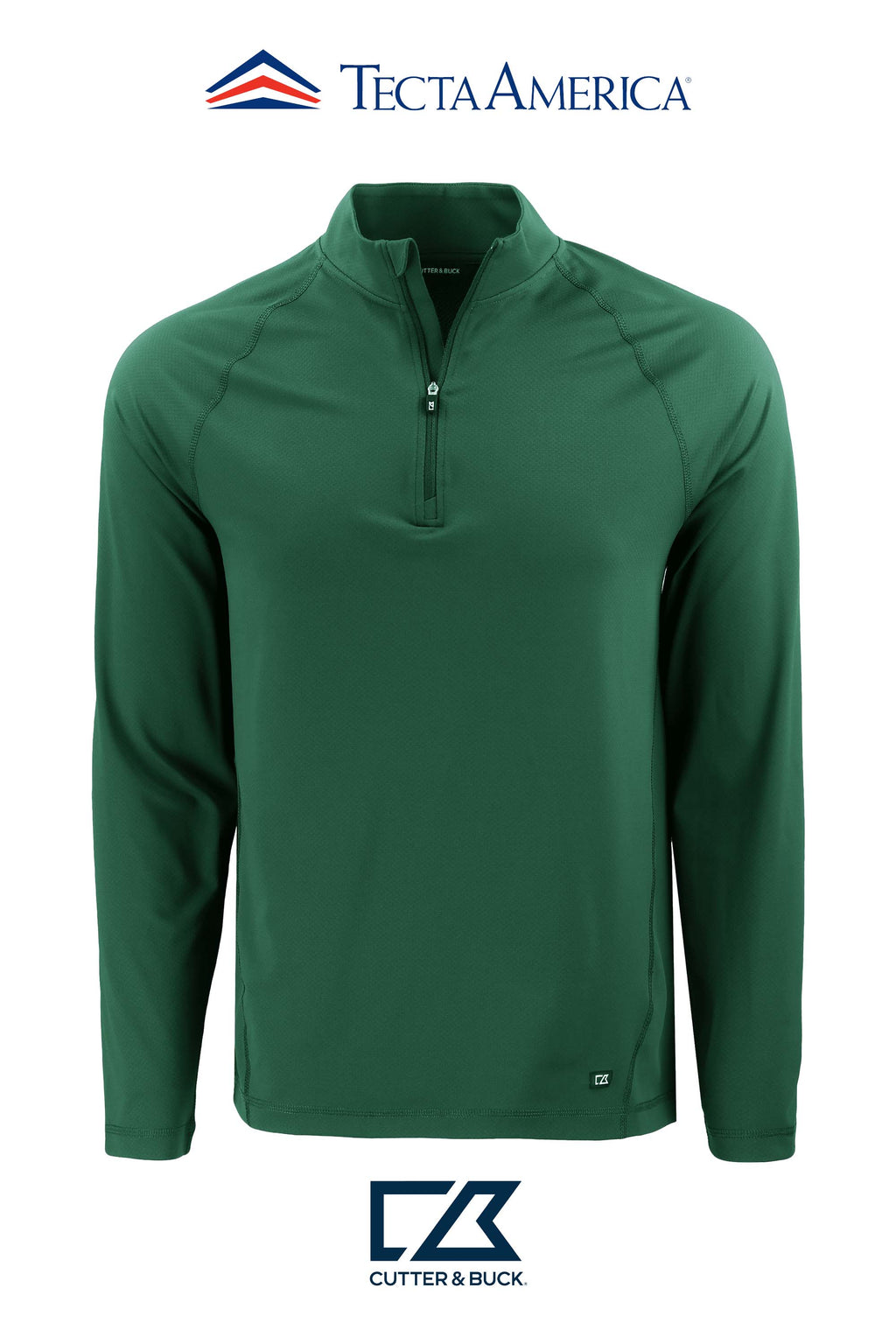 Cutter & Buck Prospect Recycled Featherlight Stretch Mens Quarter Zip