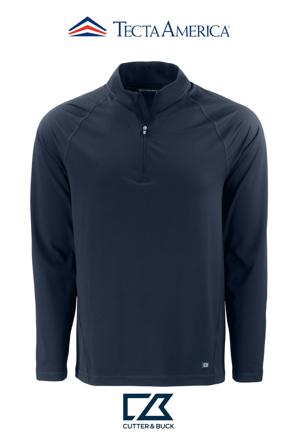 Cutter & Buck Prospect Recycled Featherlight Stretch Mens Quarter Zip