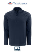 Cutter & Buck Prospect Recycled Featherlight Stretch Mens Quarter Zip