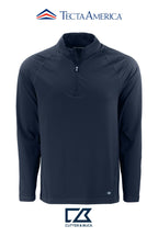Cutter & Buck Prospect Recycled Featherlight Stretch Mens Quarter Zip