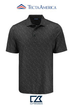 Cutter & Buck Pike Recycled Fern Print Mens Polo