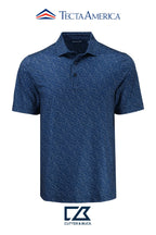 Cutter & Buck Pike Recycled Fern Print Mens Polo