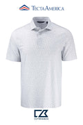 Cutter & Buck Pike Recycled Fern Print Mens Polo