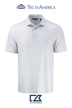 Cutter & Buck Pike Recycled Fern Print Mens Polo