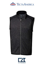 Cutter & Buck Mainsail Sweater-Knit Mens Full Zip Vest
