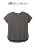 Mercer+Mettle® Women's Stretch Crepe Crew