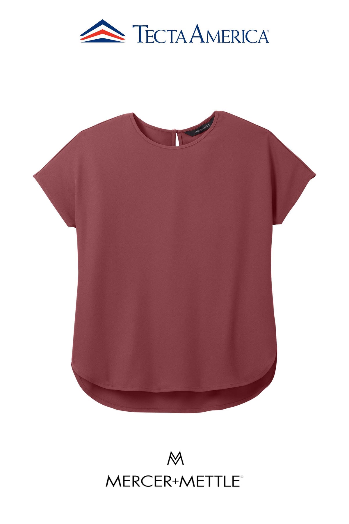 Mercer+Mettle® Women's Stretch Crepe Crew