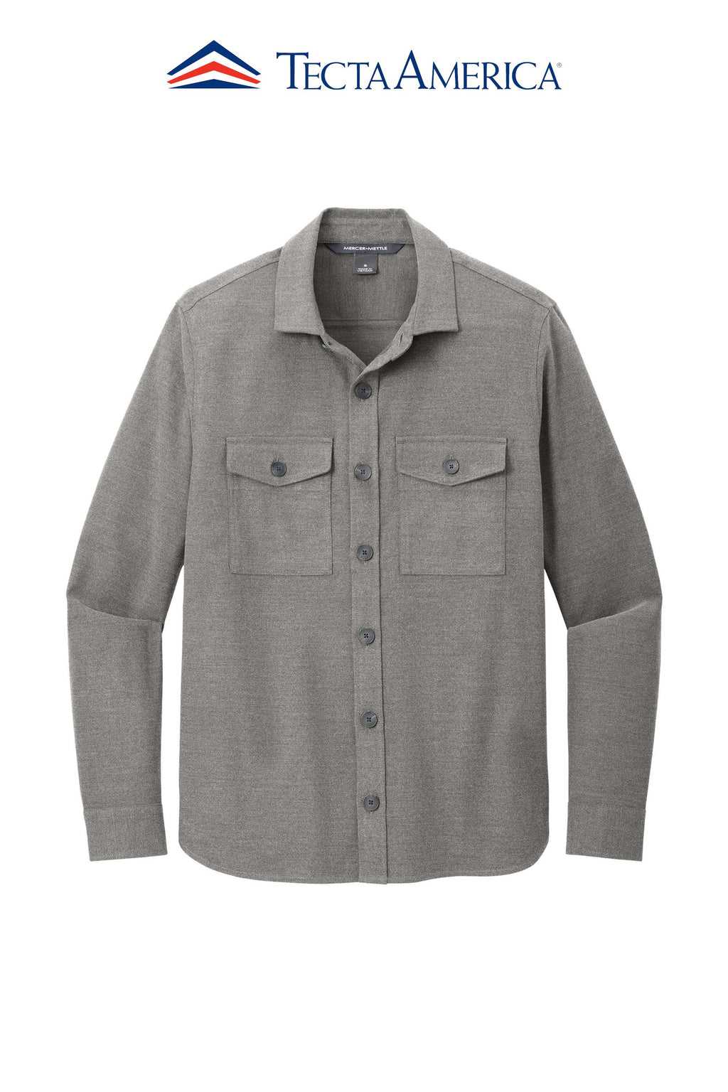 Mercer+Mettle® Long Sleeve Twill Overshirt