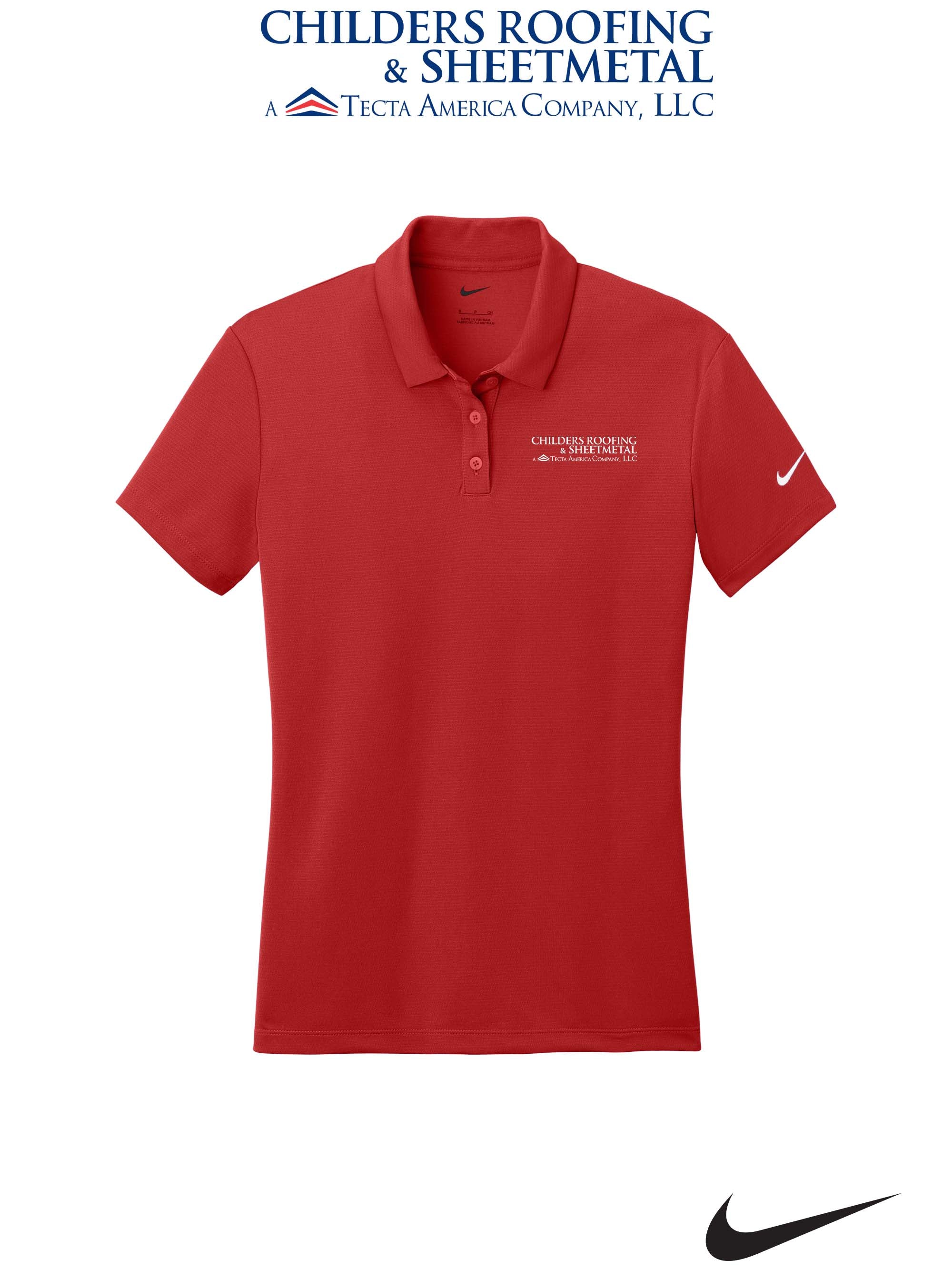 Nike Women's Dry Essential Solid Polo - CRS