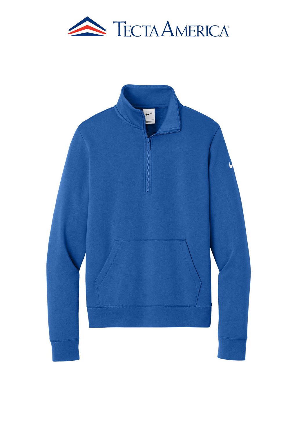 Nike Women's Club Fleece Sleeve Swoosh 1/2-Zip