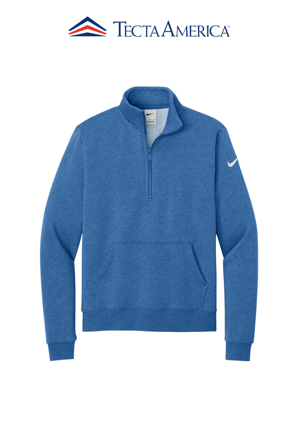 Nike Women's Club Fleece Sleeve Swoosh 1/2-Zip
