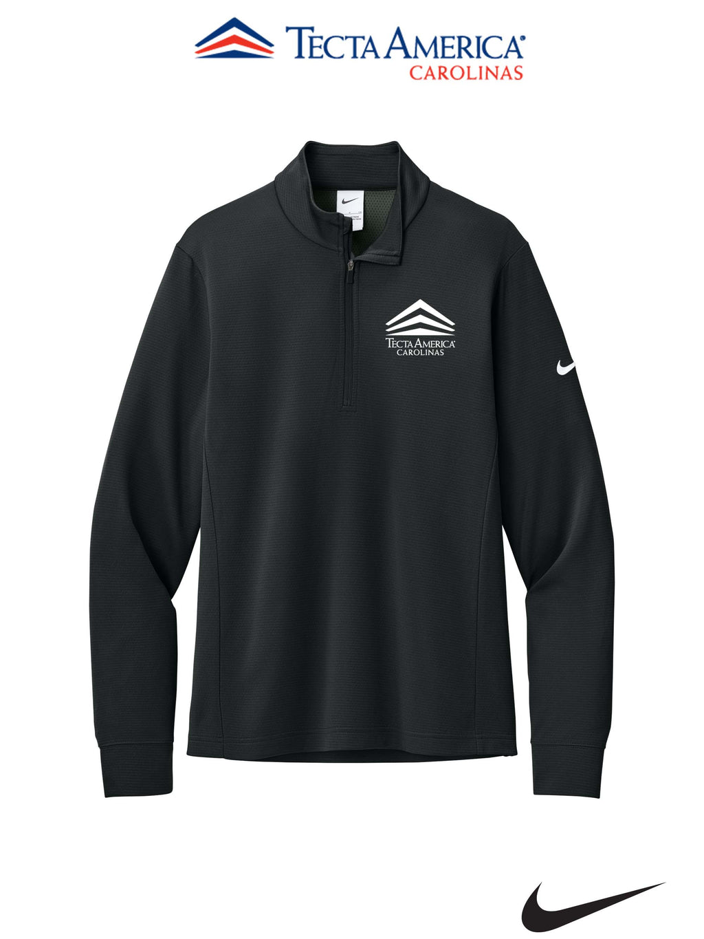 Nike Essential 1/2-Zip Cover-Up - Tecta America Carolinas LLC