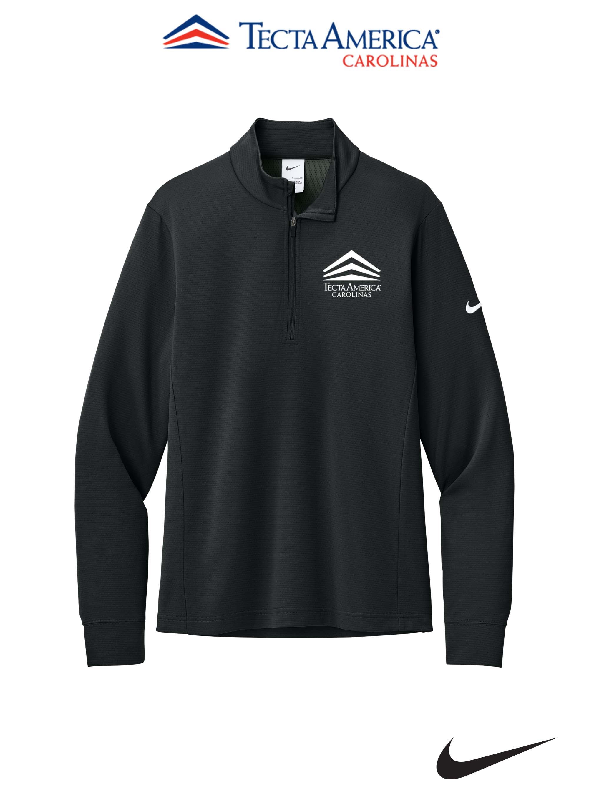 Nike Essential 1/2-Zip Cover-Up - Tecta America Carolinas LLC