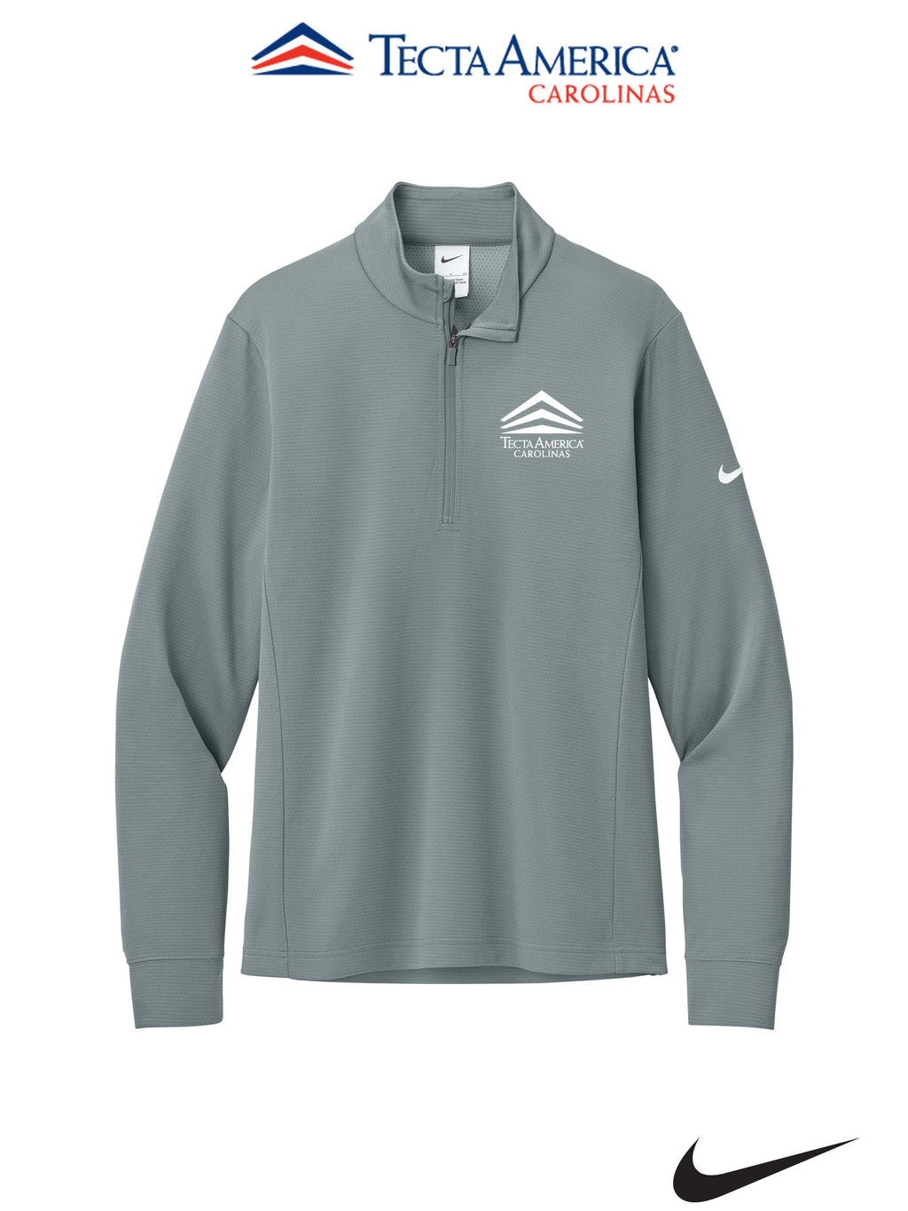 Nike Essential 1/2-Zip Cover-Up - Tecta America Carolinas LLC